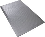 FLOORDIREKT Anti-vermoeidheidsmat - Dyna-Protect Diamond - Werkplaatsmat - Grijs - 60 x 150 cm