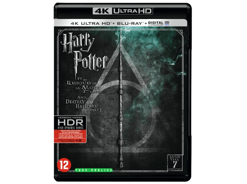 Warner Home Video Harry Potter 7 blu-ray (4K)