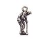 INNSPIRO Nice Charms Golfer-hanger van metaal, 9 x 16 mm, 25 stuks