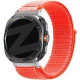 Bandz Bandz Bracelet nylon à boucle Samsung Galaxy Watch Ultra 2 (orange)