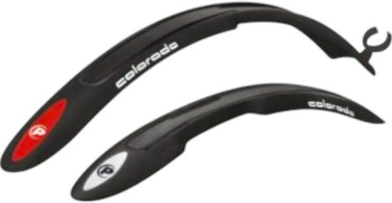 Polisport Colorado spatbordenset - 20 inch - Zwart