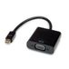 Value Mini DisplayPort-VGA Adapter, Mini DP Male - VGA Female
