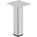 Häfele Pied de meuble acier inoxydable brossé mat, 200 mm