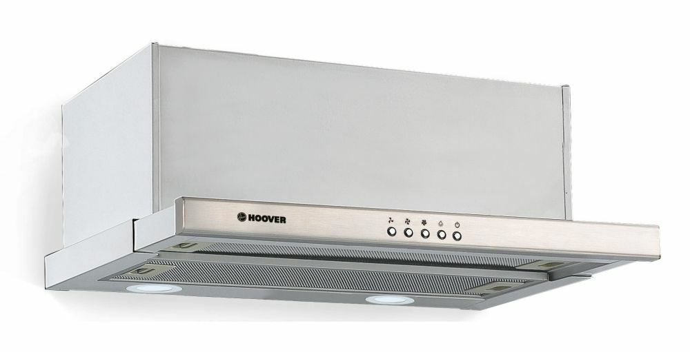 Hoover HT6360IN/1 Muurmontage Afzuigkap - Roestvrijstaal - 969,2 m³/uur - A