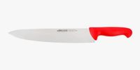Arcos Professioneel koksmes, lemmet van 300 mm NITRUM roestvrij staal, duurzaamheid en precisie, rood polypropyleen handvat, serie 2900