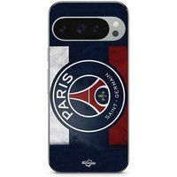 Google Pixel 9 Pro Hoesje Paris Saint Germain voetbalclub vlag Maniacase