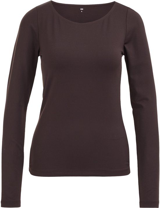 WE Fashion Dames T-shirt met boothals