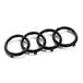 Audi 82A071801 teken grille ringen Black Edition embleem Blackline logo zwart