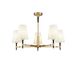 Maytoni H001CL-05BS Plafondlamp E14 Wit Metaal 5x40W