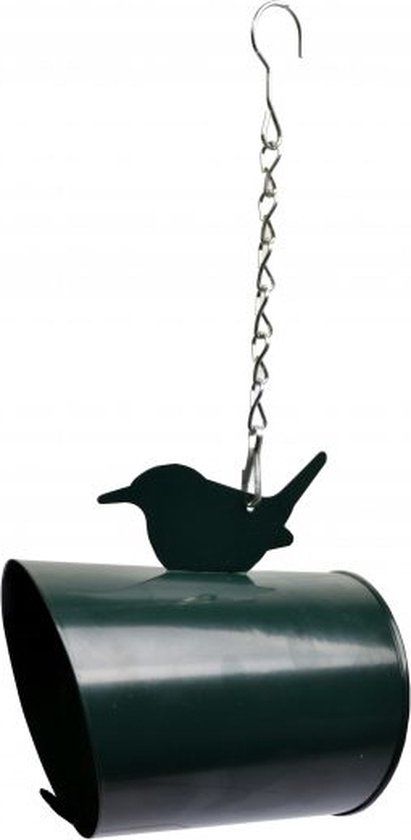 Best For Birds Vogelvoederhuisje - Pindakaas - Groen - Metaal - 11x15x15 cm