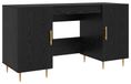 Bureau chêne noir bois modifié