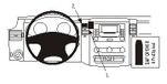 Brodit ProClip Zwart voor Mercedes Benz Sprinter 2007-2018 en Volkswagen Crafter 2007-2016