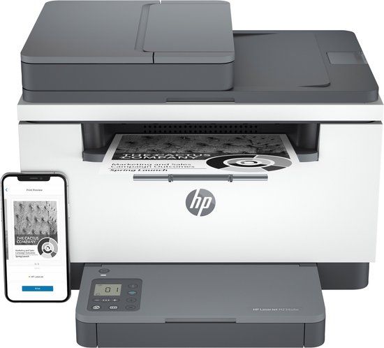 HP LaserJet MFP M234sdw - Laserprinter - Zwart-wit - A4 - 600 x 600 DPI - 25 ppm - 150 vel - Wifi