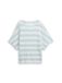 Tom Tailor - T-shirt ample à manches chauve-souris - Taille XXL - rayure blanc menthe