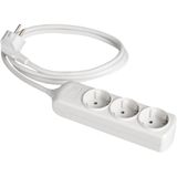 8033 Solra 8033 meervoudige stekkerdoos 3T, 3 m, kabel zonder schakelaar