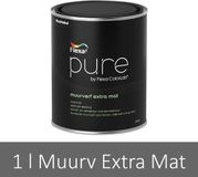 Flexa Pure Muurverf Extra Mat Wit 1L