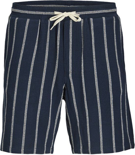 JACK&JONES PANTS STUDIO JPSTJAIDEN COBA STRIPE JOG SHORTS REG SN Heren Korte broek