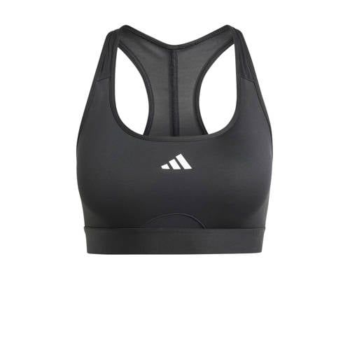 adidas Performance Level 3 Sport BH - Zwart