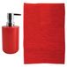 MSV Genua 50 x 80 cm paillasson avec distributeur de savon - Rouge