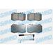 SAMKO Kit de plaquettes de frein, frein à disque 5SP849A