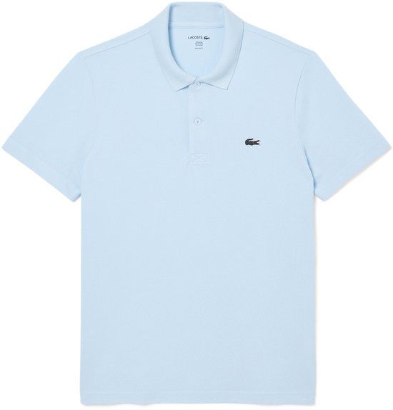 Lacoste Poloshirt Breathable Lichtblauw - Maat M - Heren