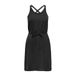 ONLY - ONLTILDE S/L LACE MIX DRESS JRS - Meisjes - Mini jurken - Zwart