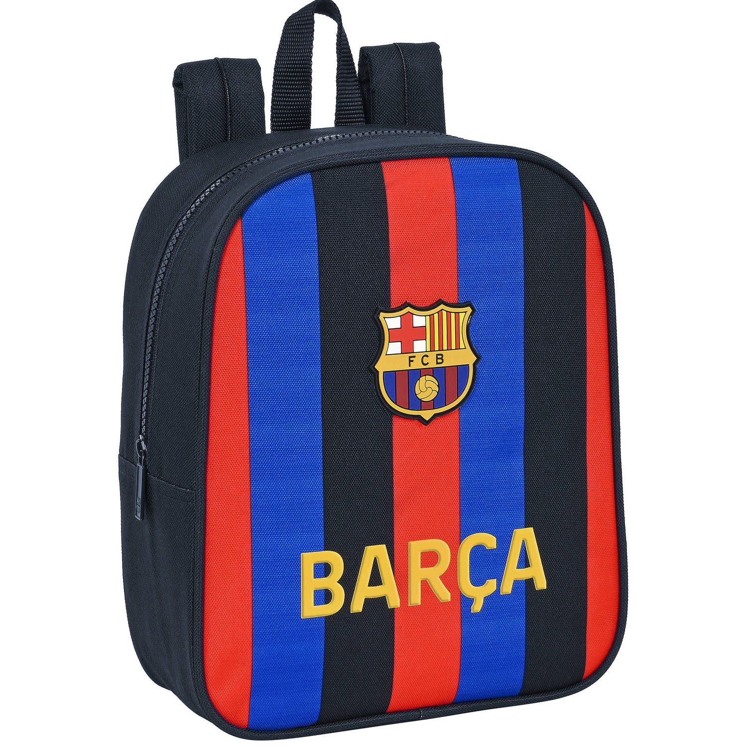 FC Barcelona peuterrugzak - blauw - polyester - 27 x 22 x 10 cm