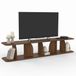 Idmarket - Meuble TV 180 cm Japandi EDITH aspect noyer