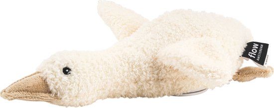 Flow Amsterdam - Liva Beige Knuffellampje - Oplaadbaar - Optionele Timer - Rood en Wit Licht