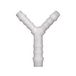 Riegler Y-reductieondersteuning, voor slang LW 4/6/4 mm, overdruk max. 10 bar, temperatuurbereik -40 °C tot 90 °C, POM