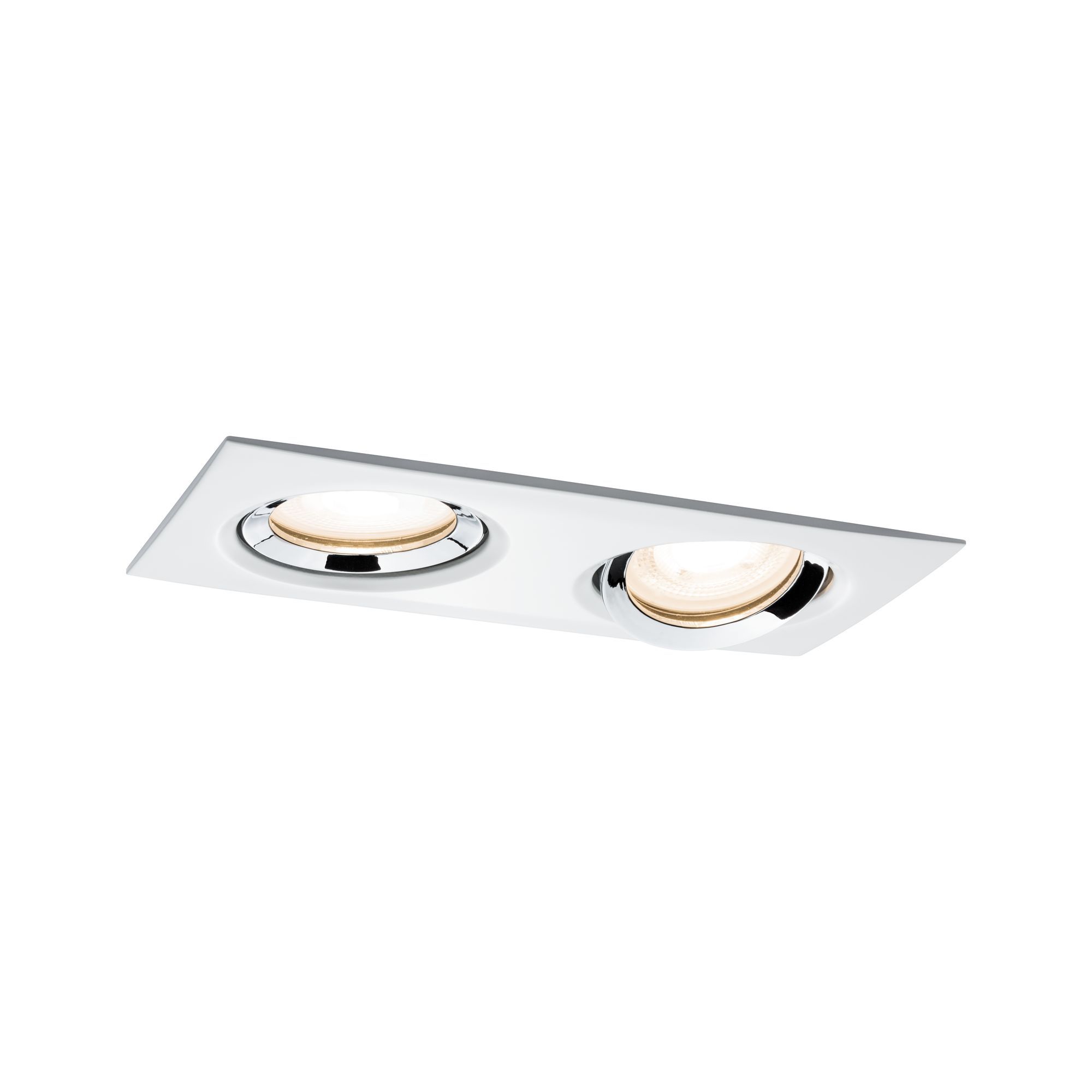 Paulmann 929.02 Spot - 460 Lumen - GU10 - 7W - Wit/Chroom