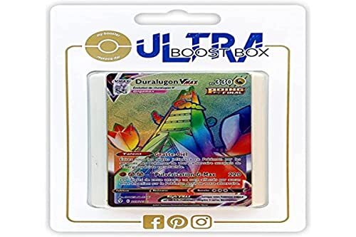my-booster Duralugon VMAX (Duraludon VMAX) 219/192 Single Strike shiny rainbow - Ultraboost X Epée et Bouclier 7 Évolution Céleste - Doos met 10 Franse Pokemon kaarten