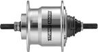Sturmey Archer Versnellingsnaaf 4 speed X-RF4 36 gaats - 170 mm aslengte - zilver