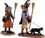 Lemax Witches Night Out Set of 2 Figurines