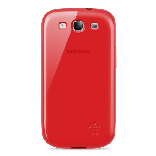 Belkin Grip Sheer rood / Galaxy S III