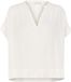 Kaffe KAmilia Wing SL Blouse Dames Blouse - Chalk
