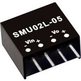 MEAN WELL SMU02N-05 Convertisseur DC/DC 400 mA 2 W Nombre de sorties : 1 x Contenu 1 pièce(s)