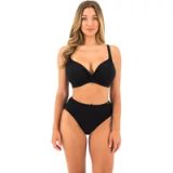 Fantasie Ottawa Deep Gathered Brief Dames Bikinibroekje - Zwart - maat S
