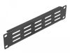 DeLOCK 66839 10" Panneau plein ventilé Métal Noir 1U