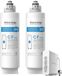 Waterdrop WD-G3-N1CF Filtre, durée de vie de 6 mois, remplacement pour WD-G3-W Système d'osmose inverse, 2-Pack