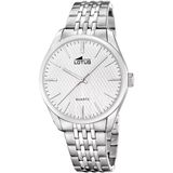 Lotus - 19064/1 - Polshorloge - Unisex - Zilverkleurig