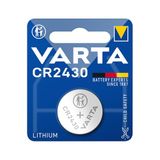 VARTA Knoopcelbatterijen CR2430, 10 stuks, Power on Demand, Lithium, 3 V