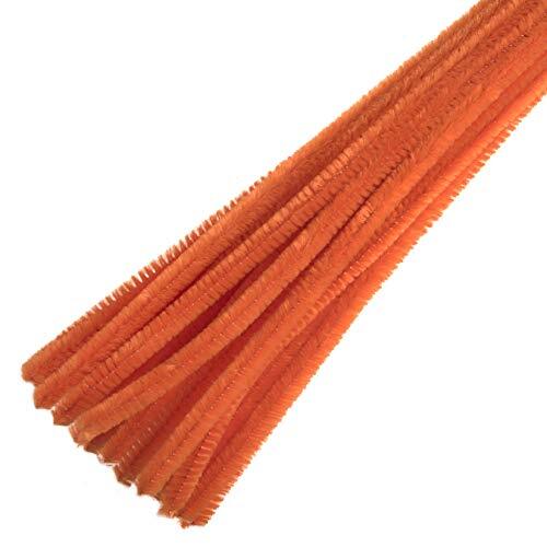 Trimits Jumbo Chenille pijpenreiniger, oranje, 30 cm x 12 mm