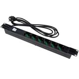 FANTON 23201NE Stroombalk 6 plaatsen voor kasten RACK