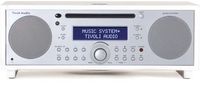 Tivoli Audio Music System+ Home Audio System - CD Player, DAB+, FM Radio - White/Silver