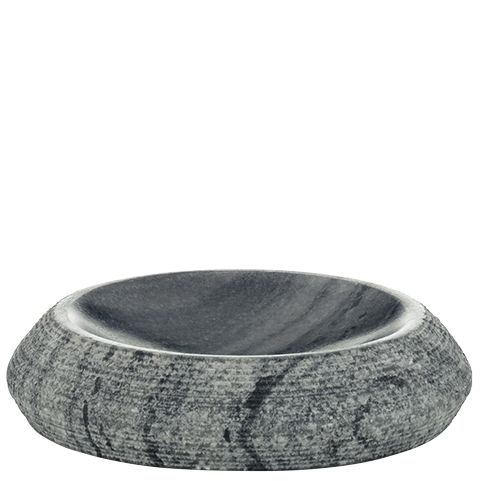 Kela Cosmos Zeepplanchet - Marmer - Rond - Marmerkleur