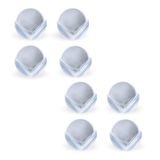 PARENCE.- Set van 8 hoekbeschermers - Kinderveiligheid - Tafelhoeken - 8 stuks (rond)