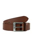 Levis Accessories Free Riem Bruin Leer Mannen 75 cm