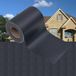 vidaXL Privacy Scherm 70 x 0,19 m PVC Donkergrijs