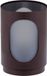 WOOOD Tavo Windlichten - Metaal/Glas - Bruin - Set Van 2